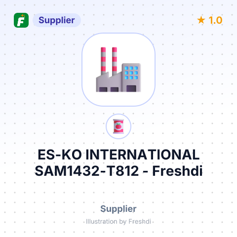 ES-KO INTERNATIONAL SAM1432-T812 – summary card, no photo uploaded yet