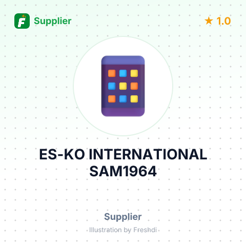 ES-KO INTERNATIONAL SAM1964 – summary card, no photo uploaded yet