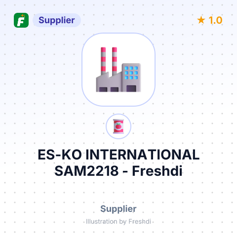 ES-KO INTERNATIONAL SAM2218 – summary card, no photo uploaded yet