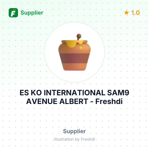 ES KO INTERNATIONAL SAM9 AVENUE ALBERT – summary card, no photo uploaded yet