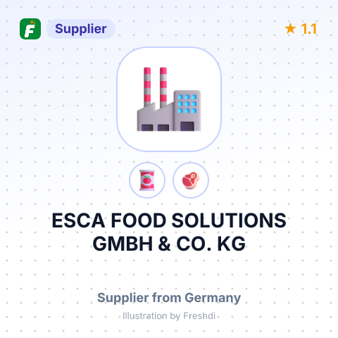 ESCA FOOD SOLUTIONS GMBH & CO. KG – summary card, no photo uploaded yet