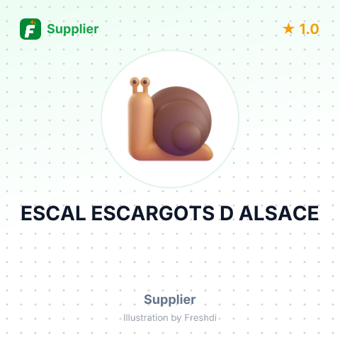 ESCAL ESCARGOTS D ALSACE – summary card, no photo uploaded yet