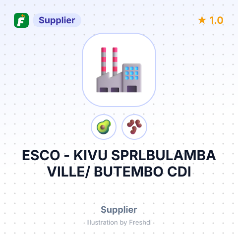 ESCO - KIVU SPRLBULAMBA VILLE/ BUTEMBO CDI – summary card, no photo uploaded yet