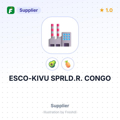 ESCO-KIVU SPRLD.R. CONGO – summary card, no photo uploaded yet