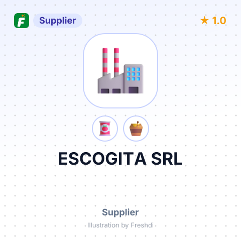 ESCOGITA SRL – summary card, no photo uploaded yet
