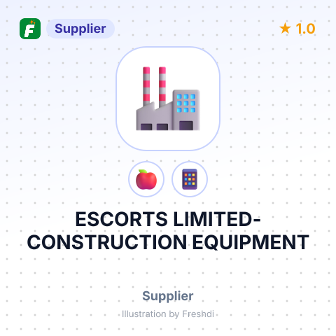 ESCORTS LIMITED-CONSTRUCTION EQUIPMENT – summary card, no photo uploaded yet