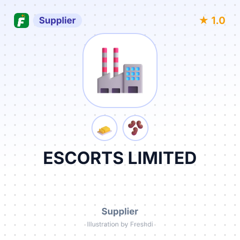 ESCORTS LIMITED – summary card, no photo uploaded yet