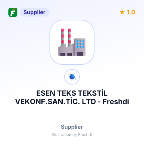 ESEN TEKS TEKSTİL VEKONF.SAN.TİC. LTD – summary card, no photo uploaded yet