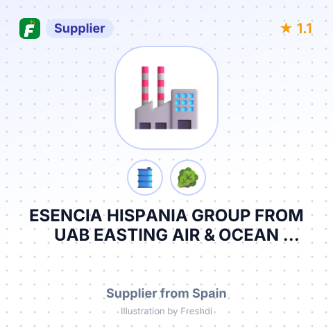 ESENCIA HISPANIA GROUP FROM UAB EASTING AIR & OCEAN TERMINAL UGNIAGESIU STR. 14, VILNIUS LITHUANIA – summary card, no photo uploaded yet