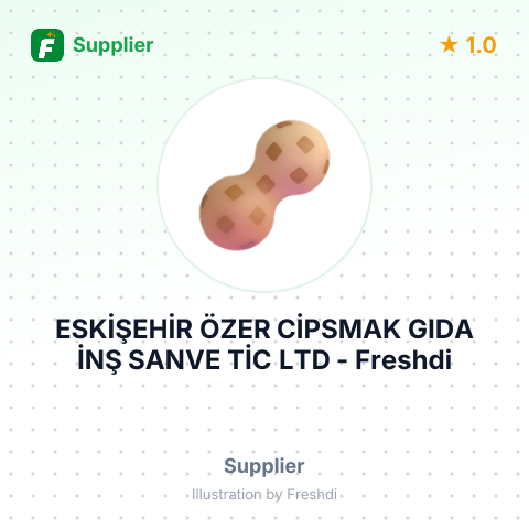 ESKİŞEHİR ÖZER CİPSMAK GIDA İNŞ SANVE TİC LTD – summary card, no photo uploaded yet