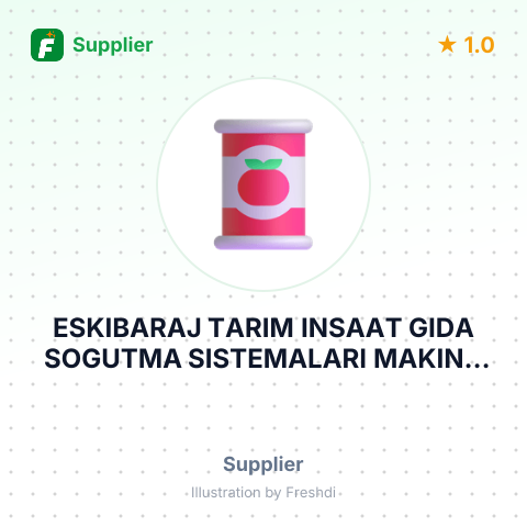 ESKIBARAJ TARIM INSAAT GIDA SOGUTMA SISTEMALARI MAKINA SAN. VE DIS TIC. LTD – summary card, no photo uploaded yet