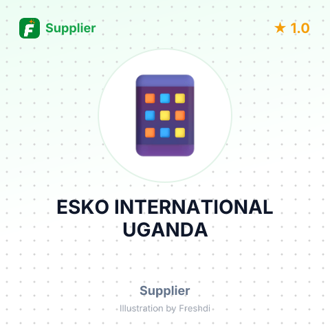 ESKO INTERNATIONAL UGANDA – summary card, no photo uploaded yet