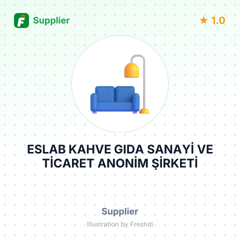 ESLAB KAHVE GIDA SANAYİ VE TİCARET ANONİM ŞİRKETİ – summary card, no photo uploaded yet