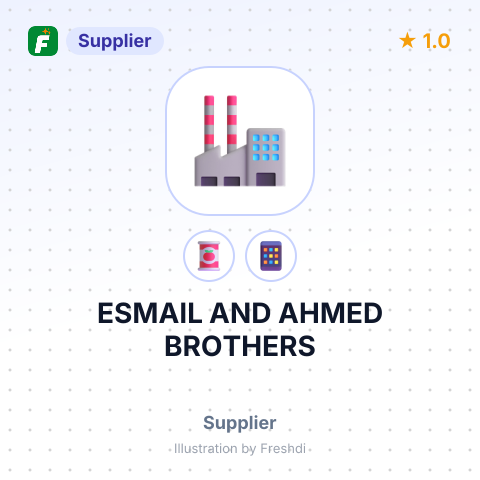 ESMAIL AND AHMED BROTHERS – summary card, no photo uploaded yet