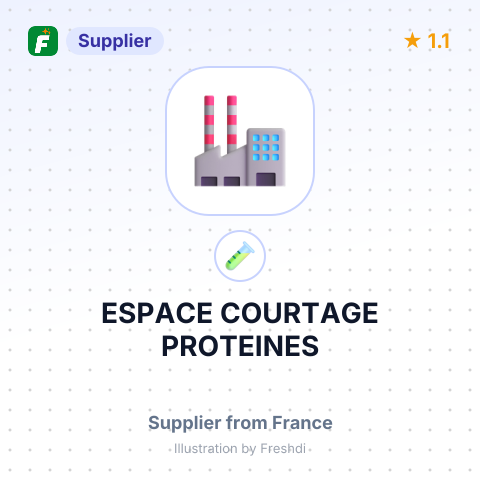 ESPACE COURTAGE PROTEINES – summary card, no photo uploaded yet