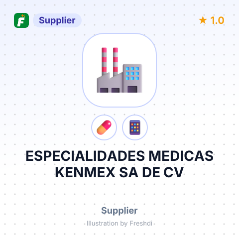 ESPECIALIDADES MEDICAS KENMEX SA DE CV – summary card, no photo uploaded yet
