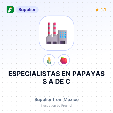 ESPECIALISTAS EN PAPAYAS S A DE C – summary card, no photo uploaded yet