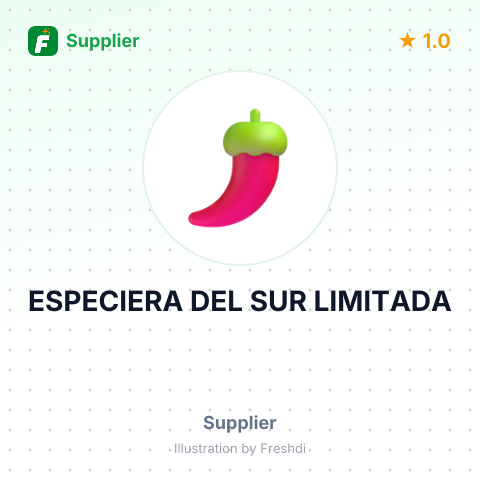 ESPECIERA DEL SUR LIMITADA – summary card, no photo uploaded yet