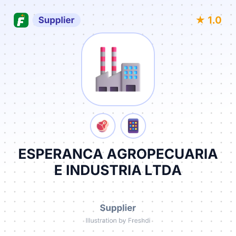 ESPERANCA AGROPECUARIA E INDUSTRIA LTDA – summary card, no photo uploaded yet