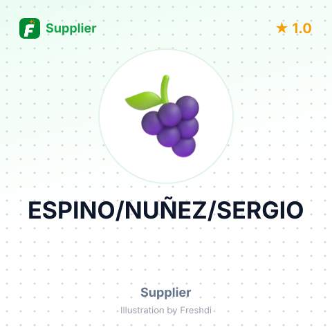 ESPINO/NUÑEZ/SERGIO – summary card, no photo uploaded yet