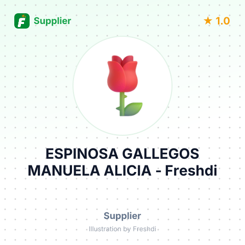 ESPINOSA GALLEGOS MANUELA ALICIA – summary card, no photo uploaded yet