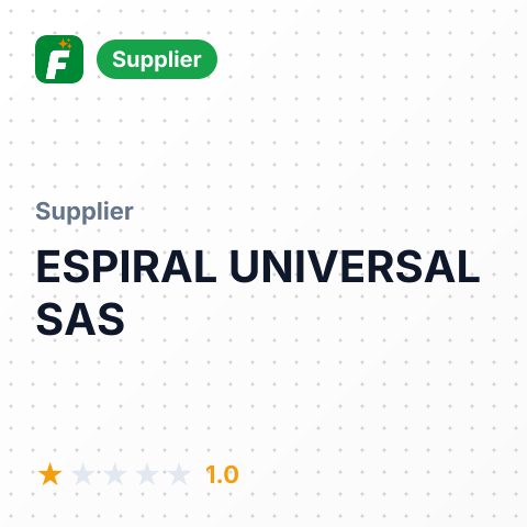 ESPIRAL UNIVERSAL SAS – summary card, no photo uploaded yet
