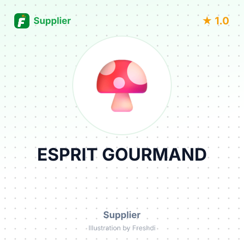 ESPRIT GOURMAND – summary card, no photo uploaded yet