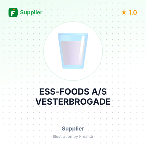 ESS-FOODS A/S VESTERBROGADE – summary card, no photo uploaded yet