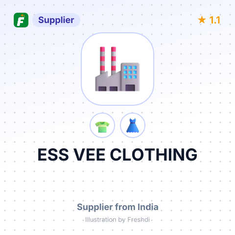 ESS VEE CLOTHING – summary card, no photo uploaded yet