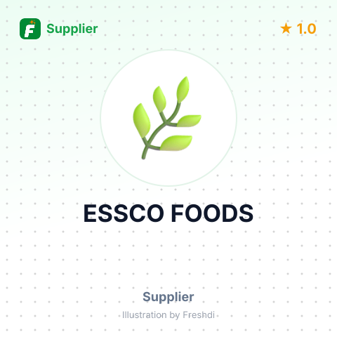 ESSCO FOODS – summary card, no photo uploaded yet