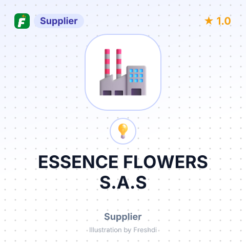 ESSENCE FLOWERS S.A.S – summary card, no photo uploaded yet