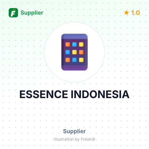 ESSENCE INDONESIA – summary card, no photo uploaded yet