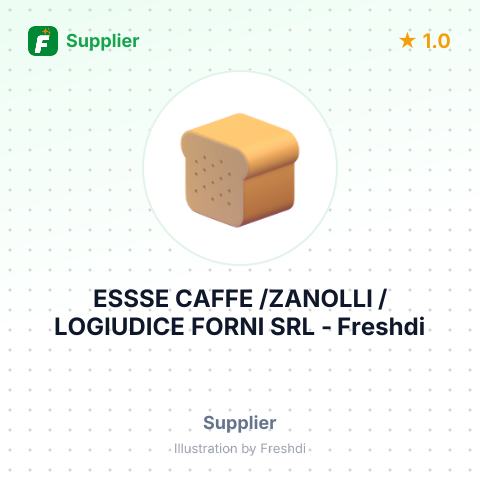 ESSSE CAFFE /ZANOLLI / LOGIUDICE FORNI SRL – summary card, no photo uploaded yet