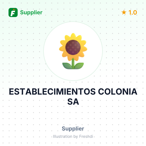 ESTABLECIMIENTOS COLONIA SA – summary card, no photo uploaded yet