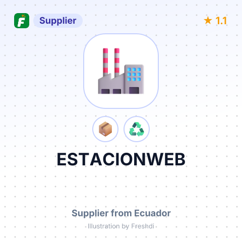 ESTACIONWEB – summary card, no photo uploaded yet
