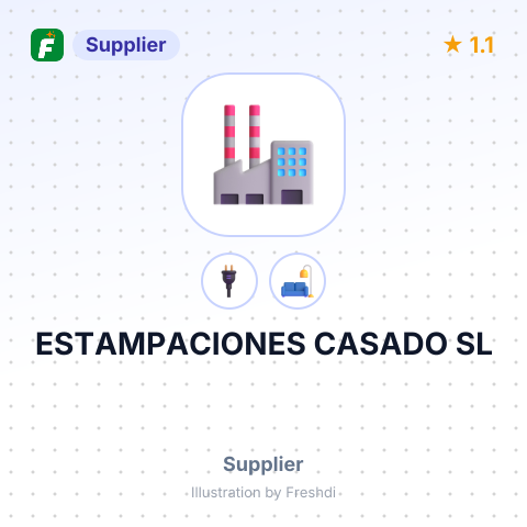 ESTAMPACIONES CASADO SL – summary card, no photo uploaded yet