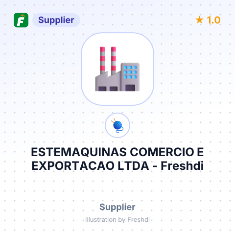 ESTEMAQUINAS COMERCIO E EXPORTACAO LTDA – summary card, no photo uploaded yet