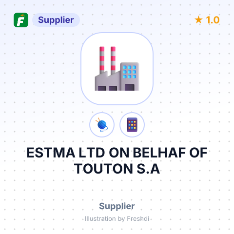 ESTMA LTD ON BELHAF OF TOUTON S.A – summary card, no photo uploaded yet