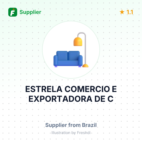 ESTRELA COMERCIO E EXPORTADORA DE C – summary card, no photo uploaded yet