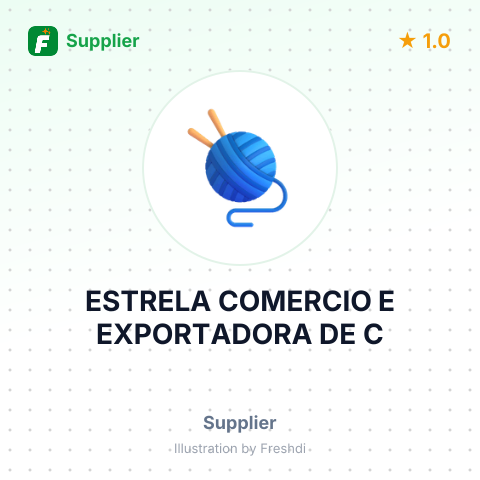 ESTRELA COMERCIO E EXPORTADORA DE C – summary card, no photo uploaded yet