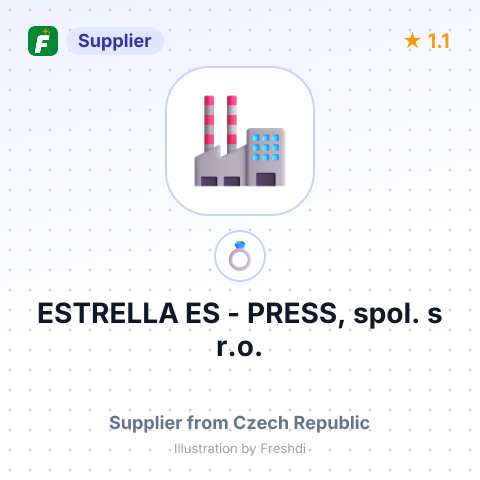 ESTRELLA ES - PRESS, spol. s r.o. – summary card, no photo uploaded yet