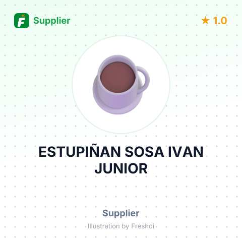 ESTUPIÑAN SOSA IVAN JUNIOR – summary card, no photo uploaded yet