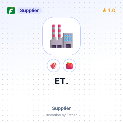 ET. – summary card, no photo uploaded yet