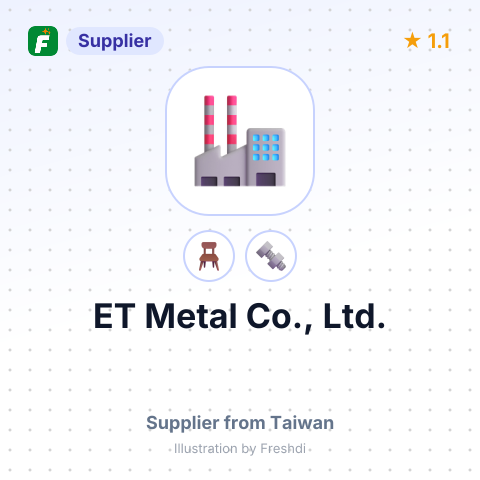 ET Metal Co., Ltd. – summary card, no photo uploaded yet