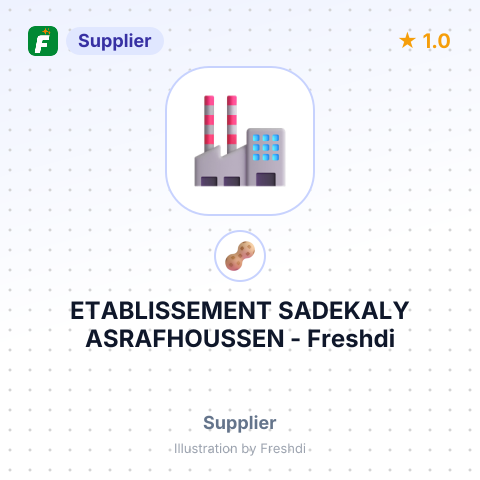 ETABLISSEMENT SADEKALY ASRAFHOUSSEN – summary card, no photo uploaded yet