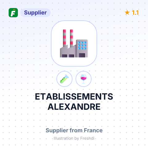 ETABLISSEMENTS ALEXANDRE – summary card, no photo uploaded yet