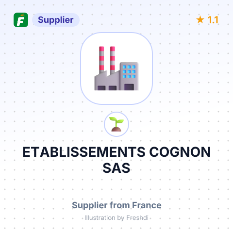 ETABLISSEMENTS COGNON SAS – summary card, no photo uploaded yet