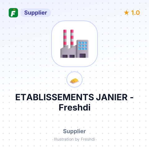 ETABLISSEMENTS JANIER – summary card, no photo uploaded yet