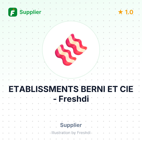 ETABLISSMENTS BERNI ET CIE – summary card, no photo uploaded yet