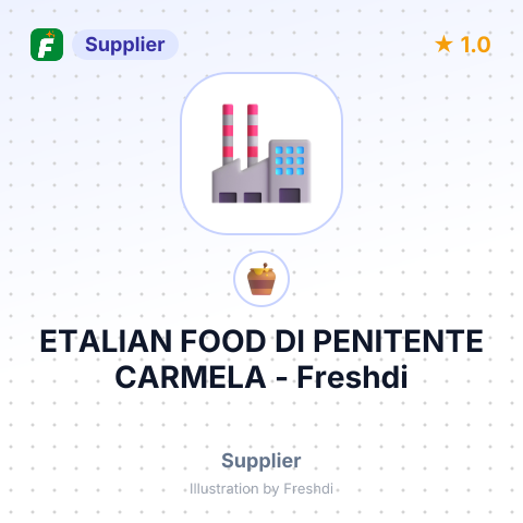 ETALIAN FOOD DI PENITENTE CARMELA – summary card, no photo uploaded yet